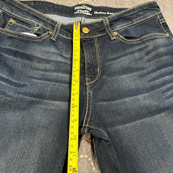 Levi Strauss Signature Womens Modern Boot Cut Jeans Size 14 - Picture 4 of 10